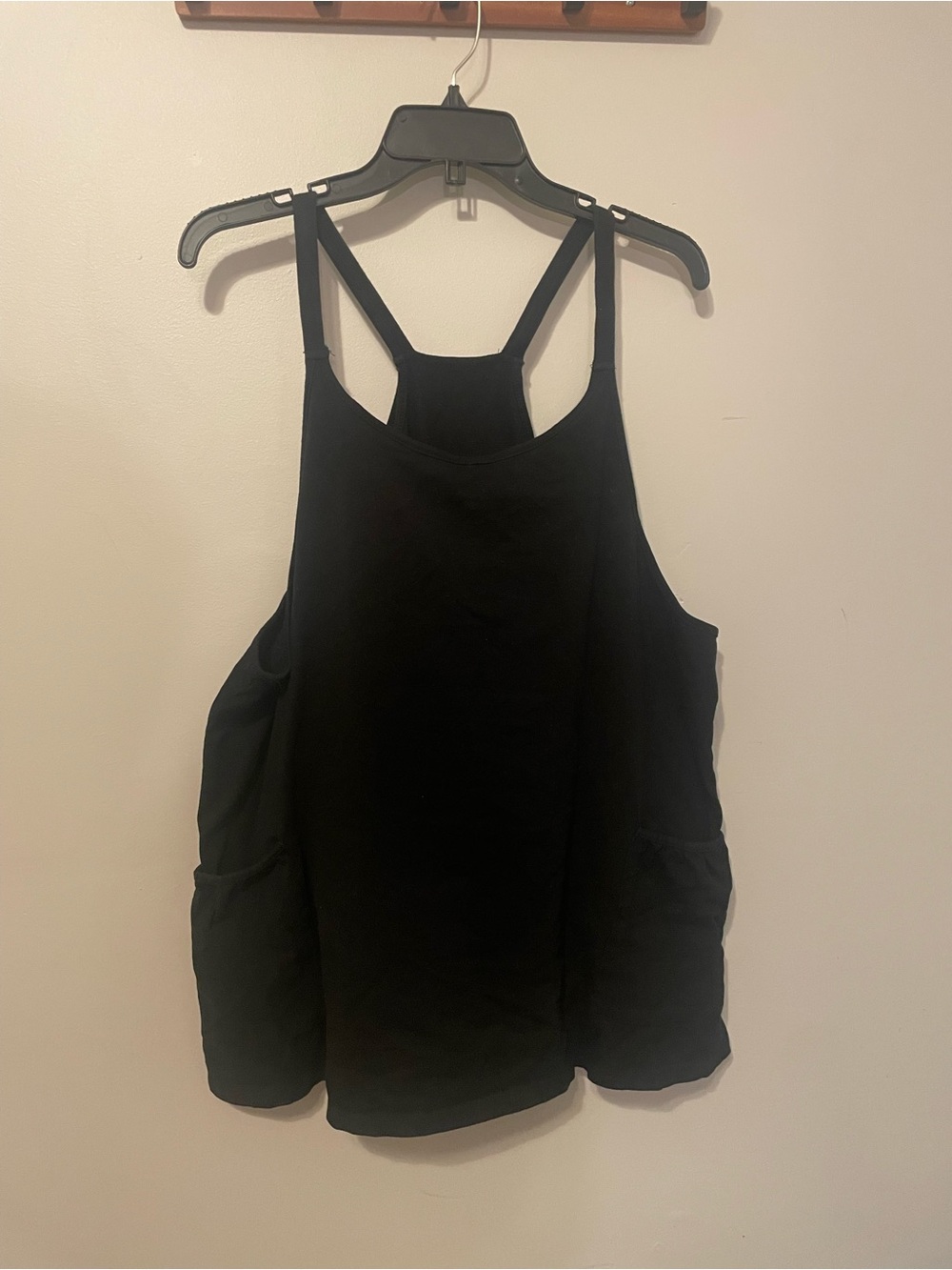 Black romper dress